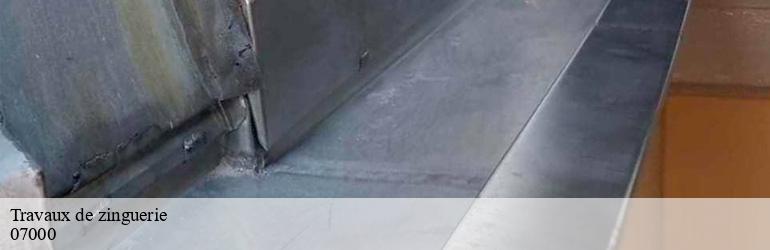 Travaux de zinguerie pranles-07000 Landi Francois
